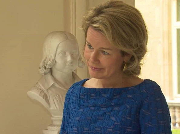 Queen Mathilde, Heidi De Pauw, Child Focus -Center for Missing and Sexually Exploited Children, started new campaign of Dossier 116 000, Natan lace dress