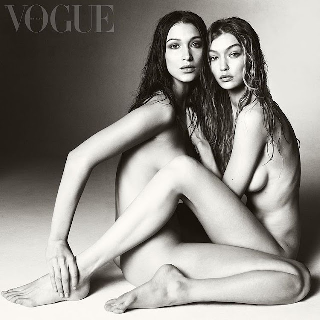 Bella y Gigi Hadid se quitan la ropa para la revista Vogue