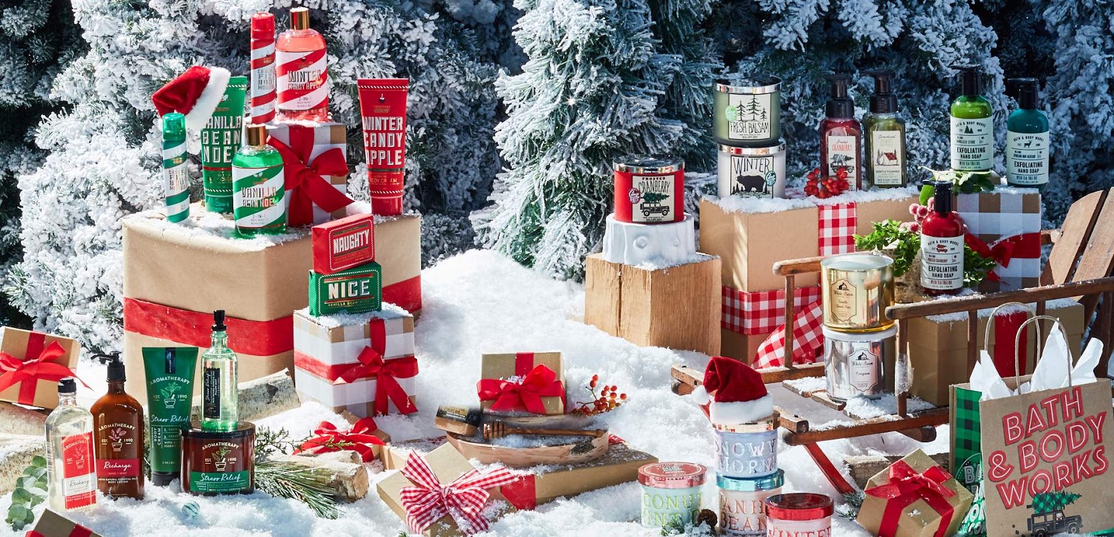 Life Inside the Page Bath & Body Works Holiday Signature Body Care