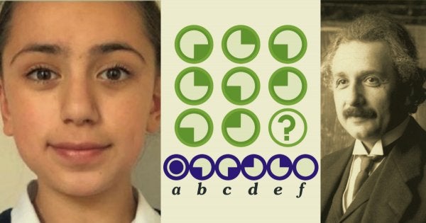 11-Year-Old Iranian Girl Scored 162 In Mensa IQ Test Beating Both Einstein And Hawking 11-Year-Old Iranian Girl Scored 162 In Mensa IQ Test Beating Both Einstein And Hawking