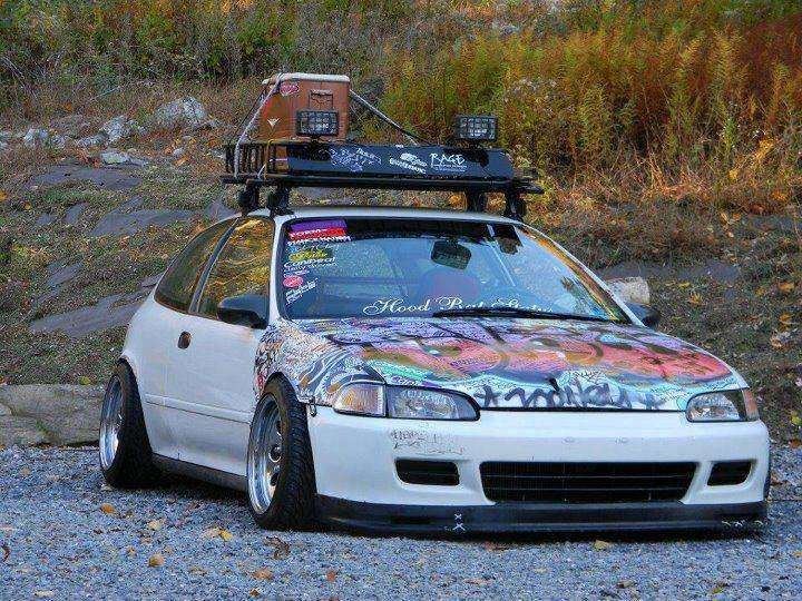 Modified Cars Honda Hatchback JDM Modified