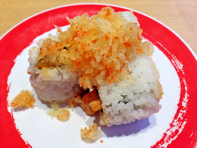 Wisata kuliner makanan Jepang, Cirspy Salmon Roll, food lovers, wtfoodies
