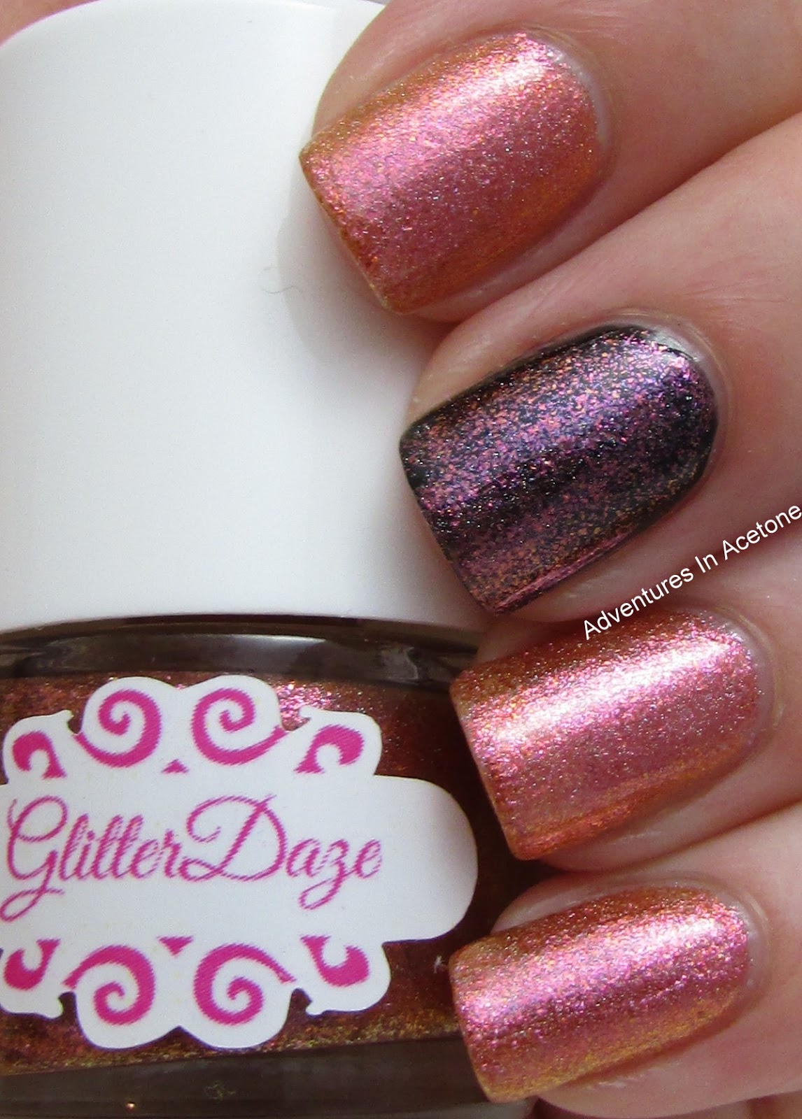 GlitterDaze Sunset In The City Collection Swatches! - Adventures In Acetone