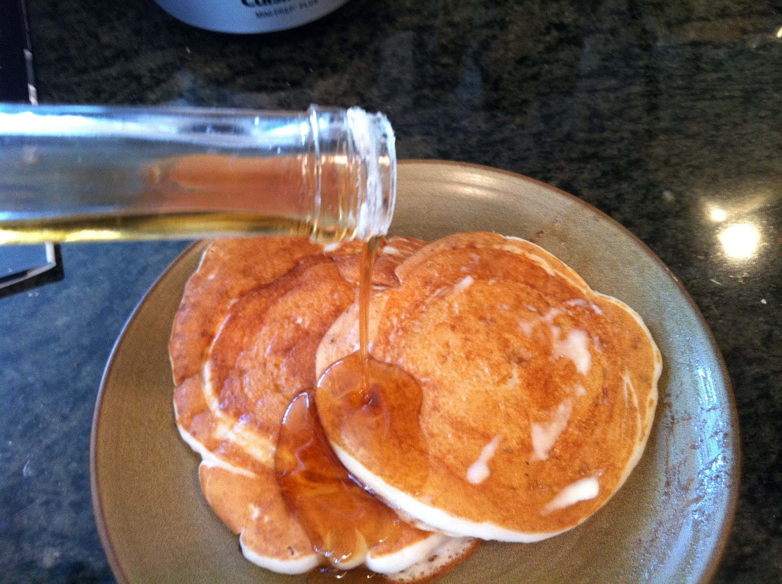 Last Nights Dinner Olive Oil Pancakes / Tortillas de Aciete de Olivia