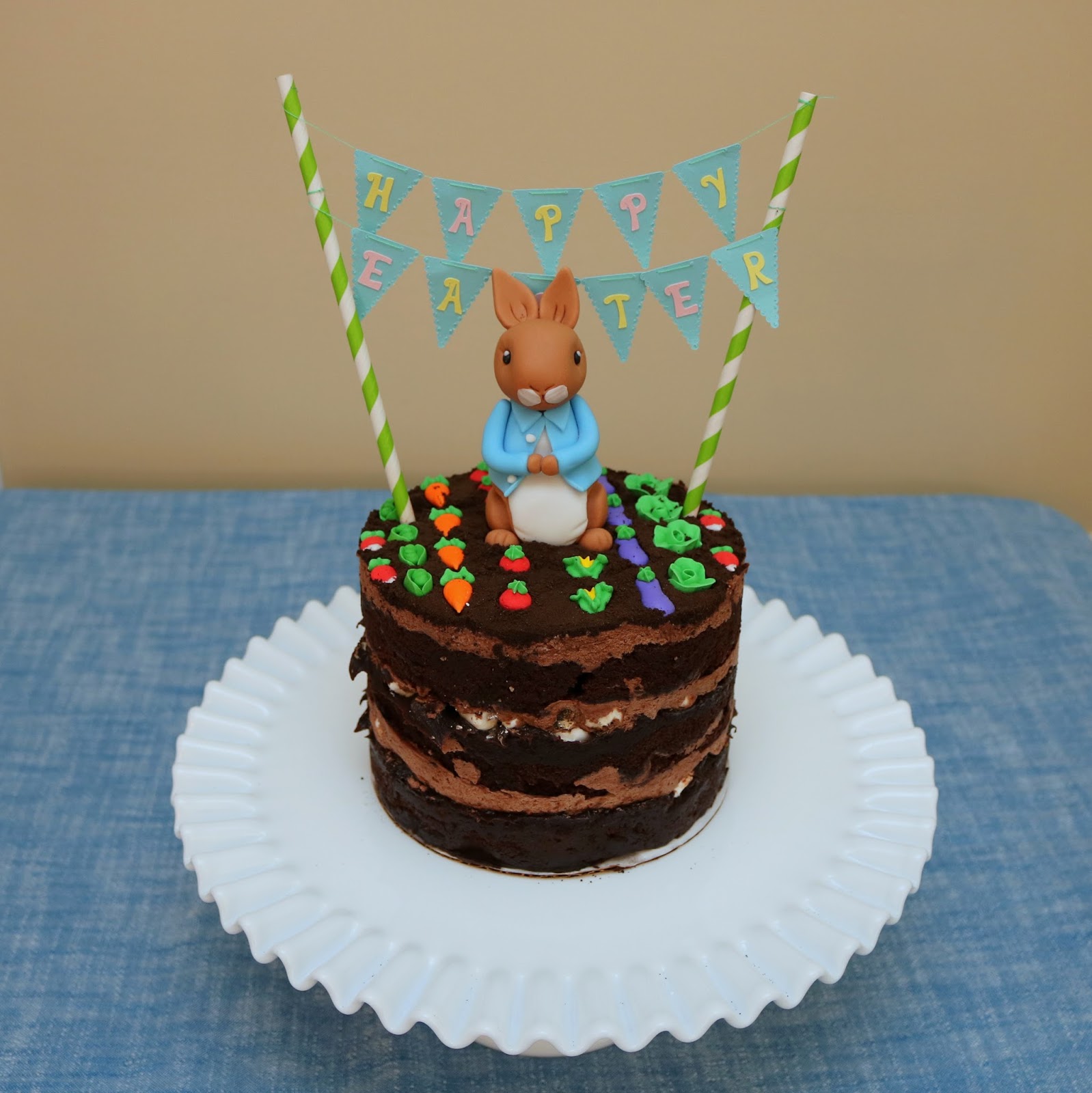 Here Comes The Fun: Peter Rabbit Garden Cake