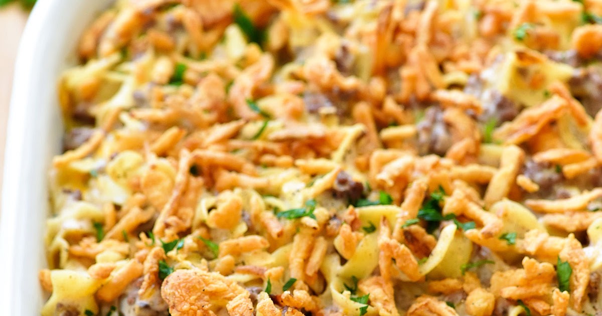 French Onion Beef Casserole