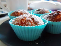 Rezept: Kokos Muffins / Recipe: Coconut Muffins | http://panpancrafts.blogspot.de/