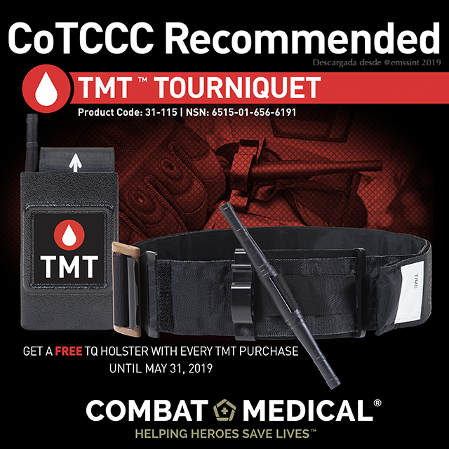 EMS SOLUTIONS INTERNATIONAL by DrRamonReyesMD marca registrada TMT™ Tourniquet CoTCCC