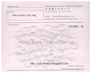 Plastic Slider Ring Supplier - Hong Kong Li Seng Co Ltd