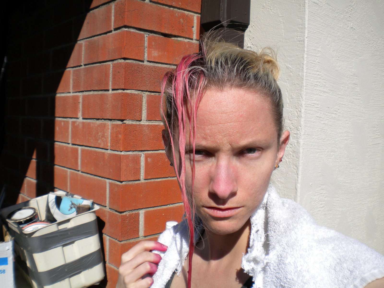 Esther Banks Kitchen Experiment beet dye hair