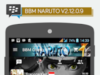 BBM Naruto V2.12.0.9 Apk Terbaru