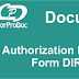 Authorisation Letter for Form DIR-11