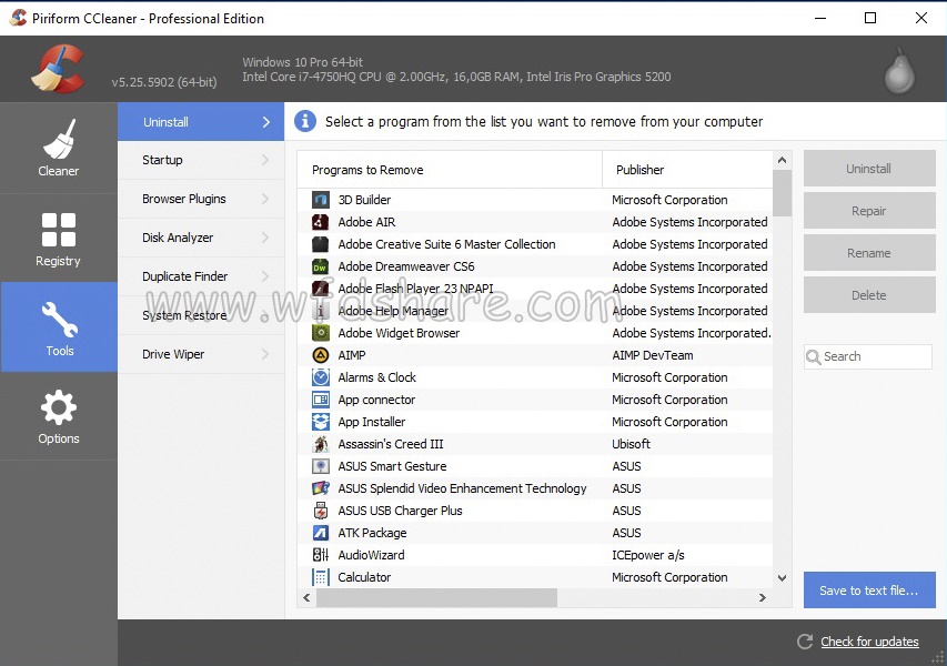 ccleaner 5.72.7994 download
