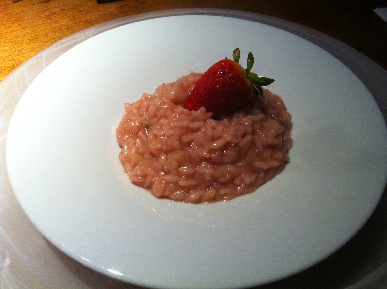 Strawberry Risotto