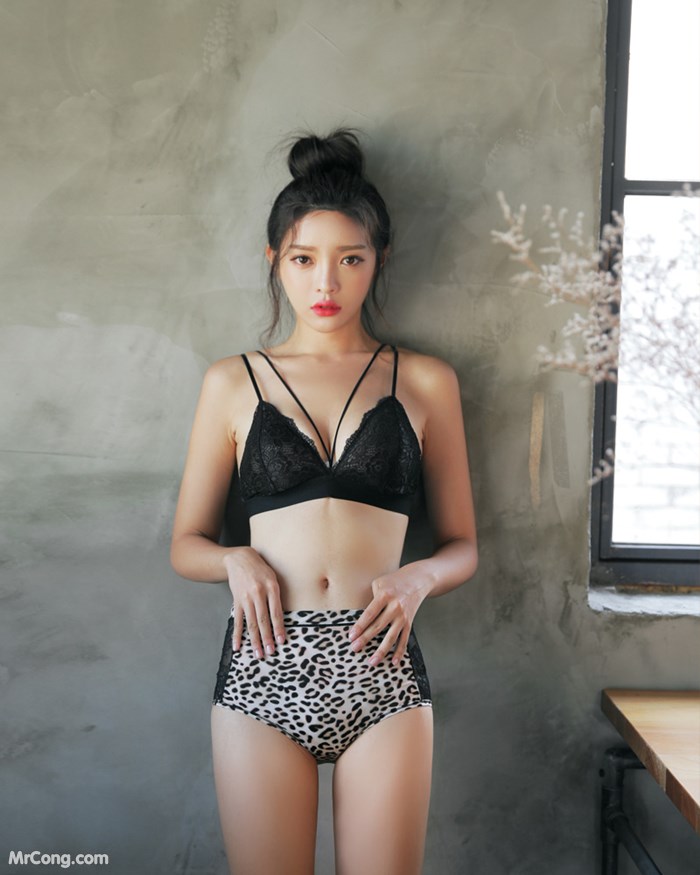 Jin Hee&#39;s beauty in underwear and gym fashion in October 2017 (357 photos) photo 16-14