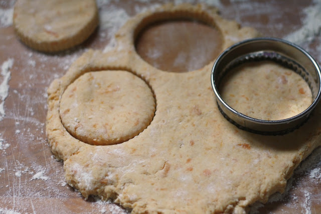 Sweet Potato biscuit dough
