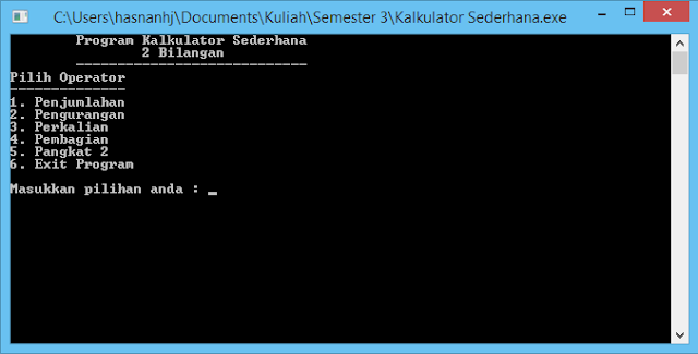 MEMBUAT KALKULATOR SEDERHANA FULL LENGKAP DENGAN DEV C++ - paduankuliah