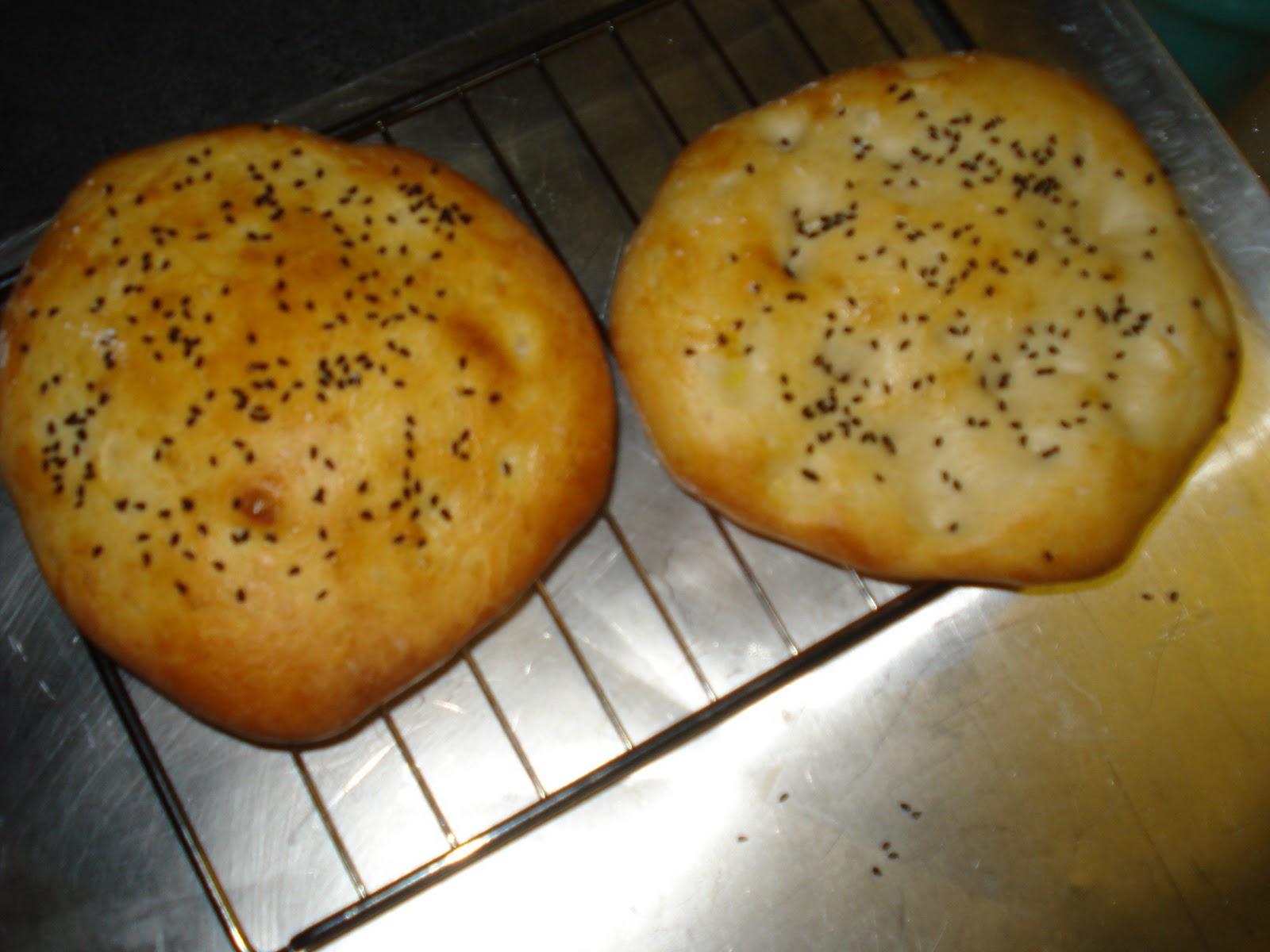 Food on the Plate: Turkish Pita Bread