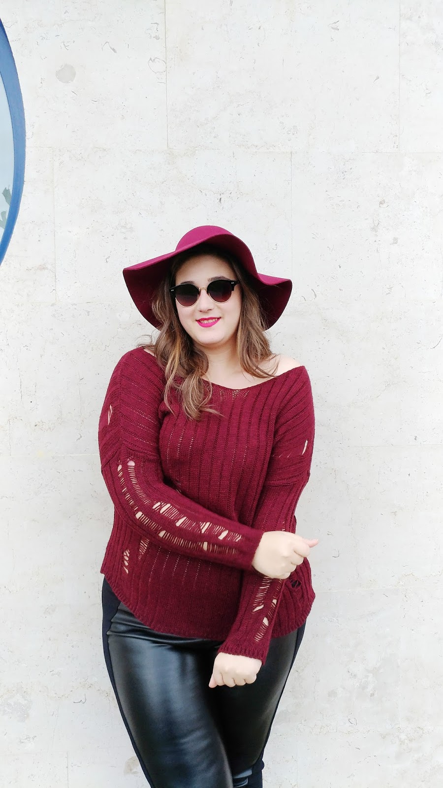 Secretos de Belleza Leggins polipiel + Jersey rotos Plus size Fashion