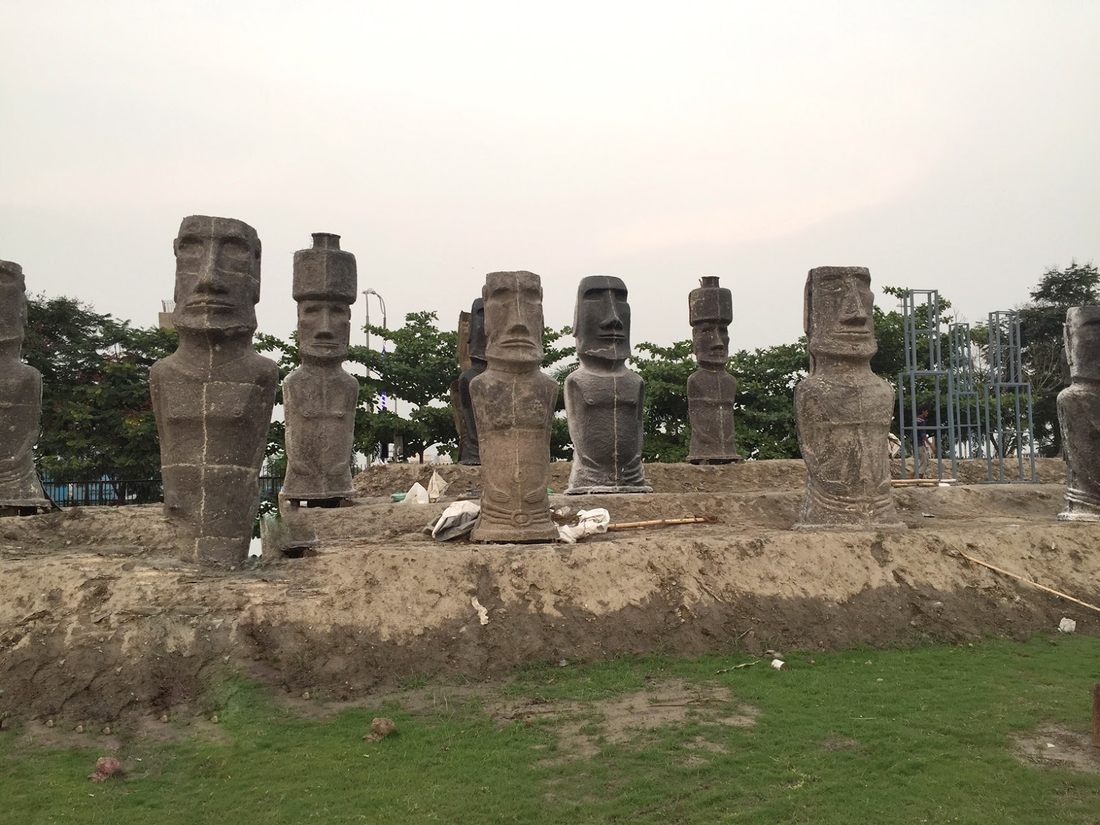 Urban Journal Easter Island Statues