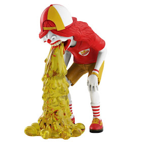 McDonalds Inspired Vomit Kid Fast Food Red Edition Vinyl Figure by OKEH x Mighty Jaxx
