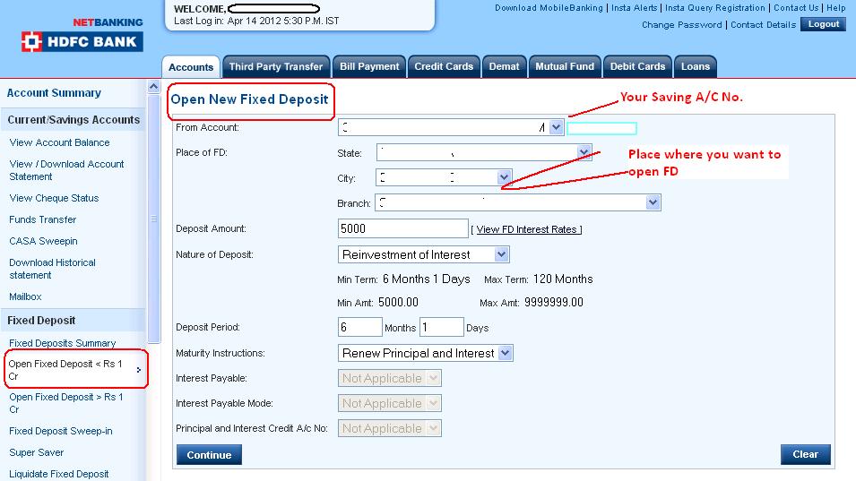 Hdfc prepaid forex card netbanking