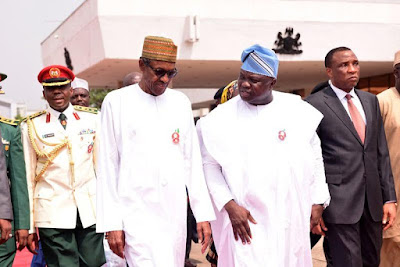 a Photos: President Buhari arrives Lagos for the commissioning of Nigerian Navy ships