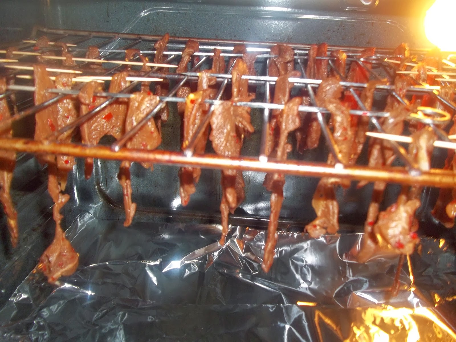 Confessions of a Courtney Addictive Turkey Jerky (in the Oven)