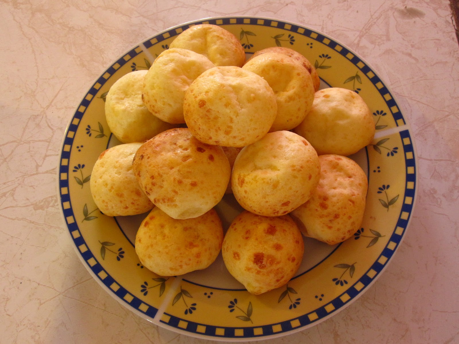 Jordan in Ecuador Pan de yuca