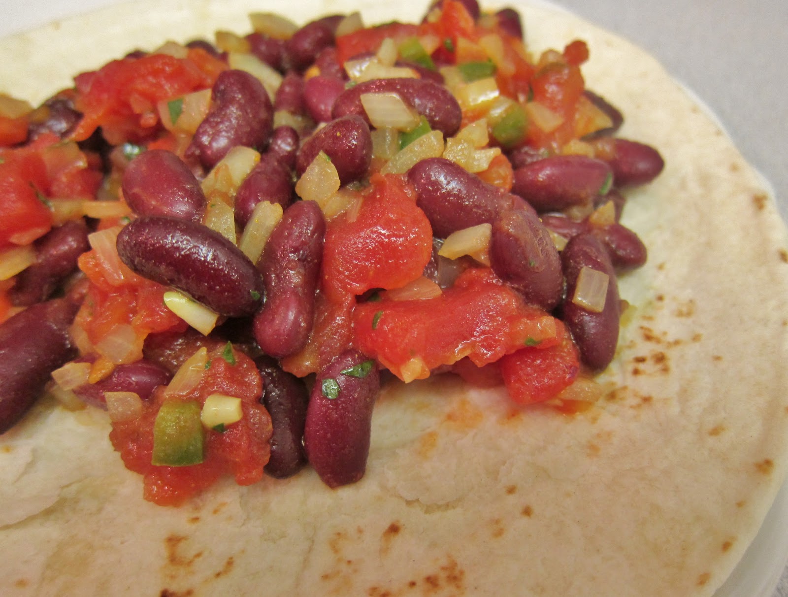 The Vegan Chronicle Curried Kidney Bean Burritos
