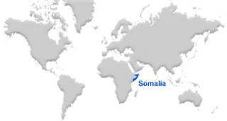 image: Somalia map location