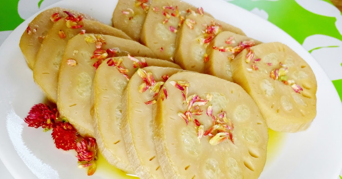 Vena's Foodee Land Healthy Sweet Lotus Root Dessert