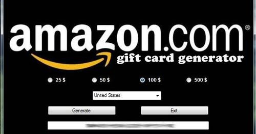 how to program a amazon gift card generator