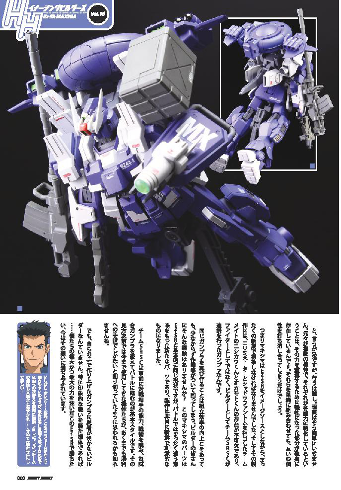 HHIB Features HGBF 1/144 Gundam EZSRMAXIMA Gundam Kits Collection