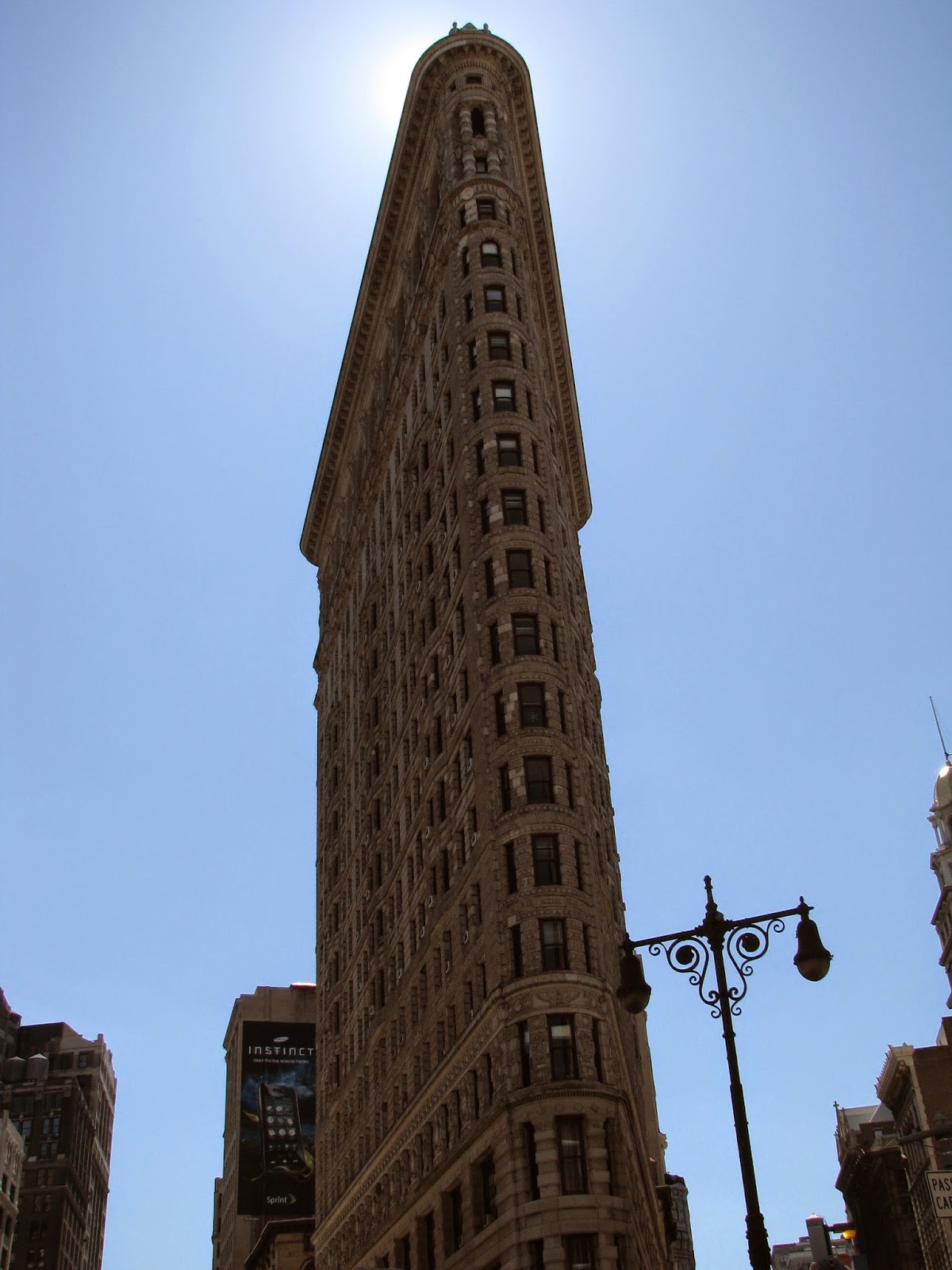 El edificio Flatiron en la Ciudad de Nueva York 