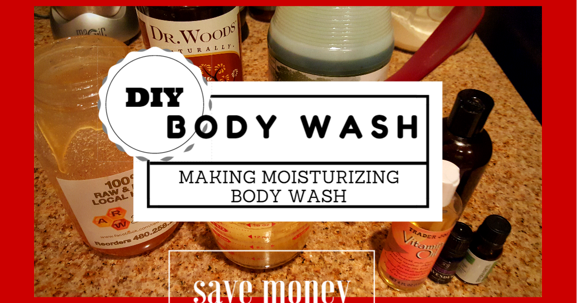 Serve It At Home DIY Body Wash with Essential Oil and Grapeseed Oil