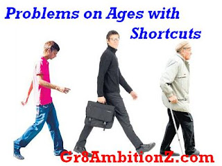 aptitude questions on ages with solutions