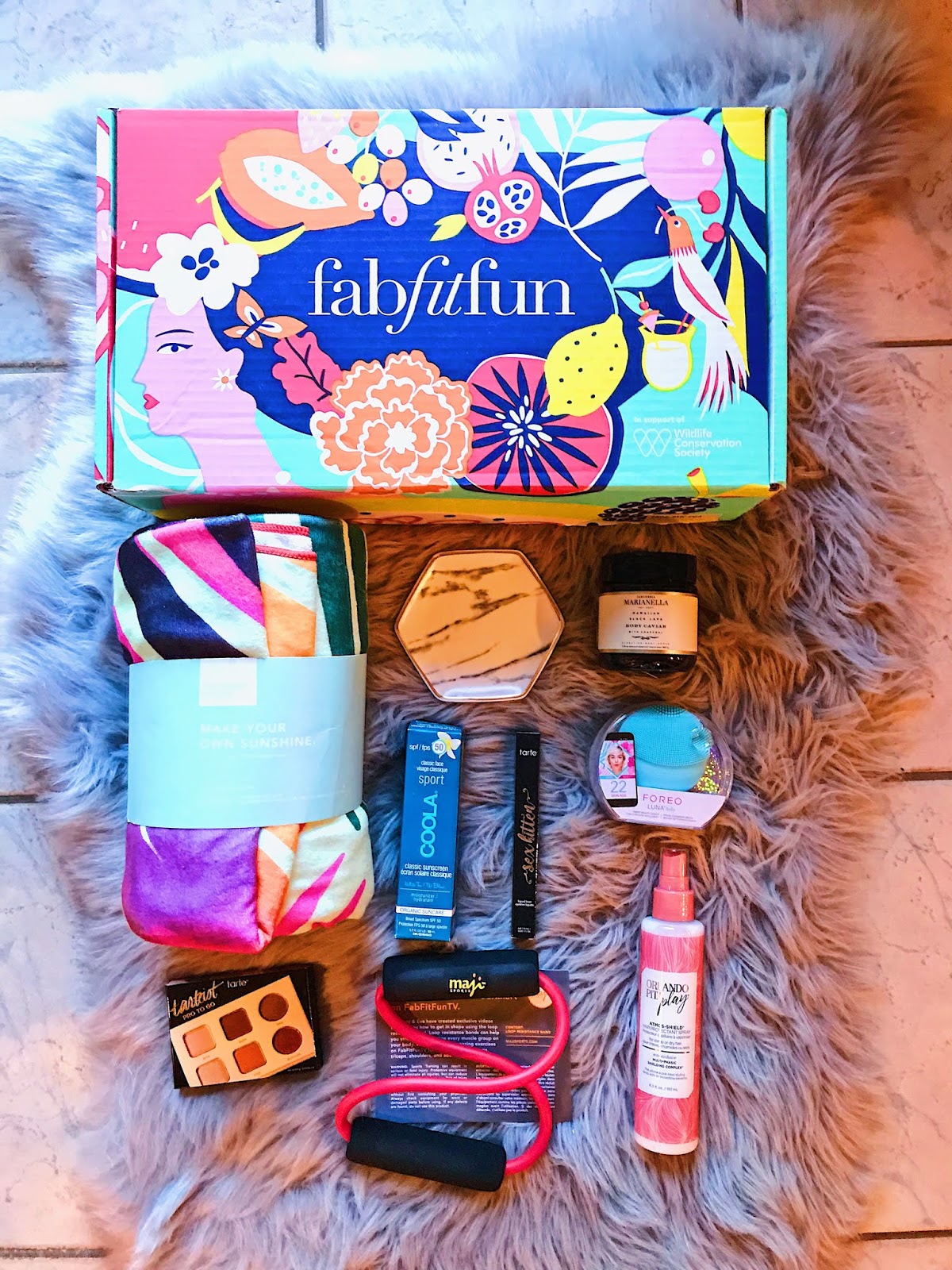 FAB FIT FUN SUMMER BOX Luxe Be A Lady