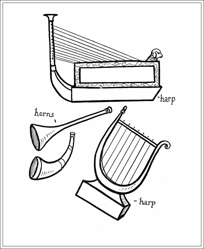 Ausmalbilder zum Ausdrucken Ausmalbilder Instrumente