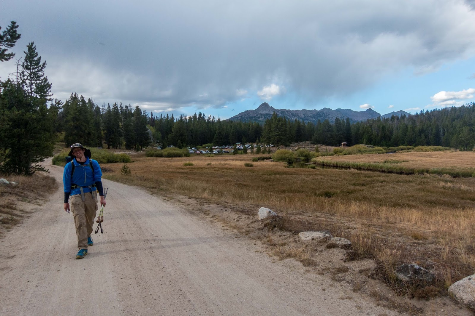 Eric's Hikes Wind River High Route Day 7 Shadow Lake to Big Sandy