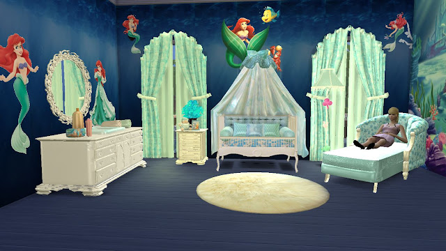 sims 4 cc (custom content) nursery furniture set
