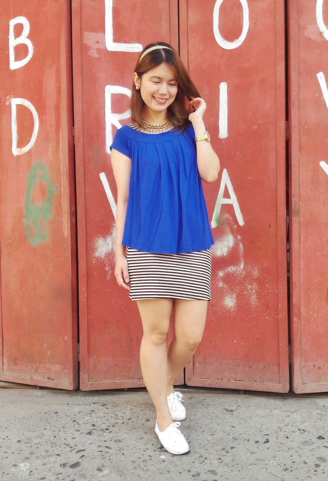 OOTD BY MRS. A Tight Dress + Loose Top MRS. A