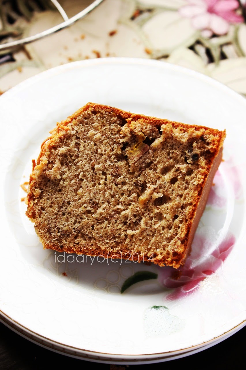 Ida's Homemade...... Cake Pisang (Sponge Cake Method)