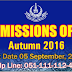 AIOU Admission Open August 2016 for Matric to Ph.D Programs