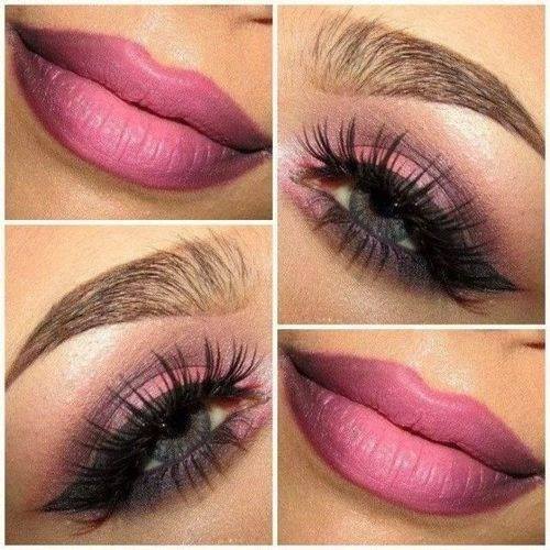 25 Gorgeous Eye And Lip Makeup Ideas
