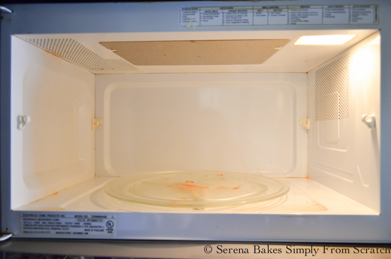 How To Clean A Microwave 101  Serena Bakes Simply From Scratch