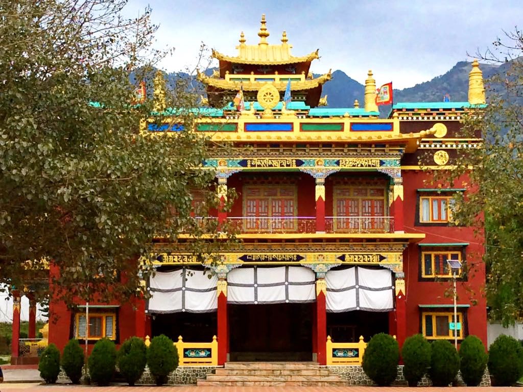 Chokling Monastery in Bir Billing