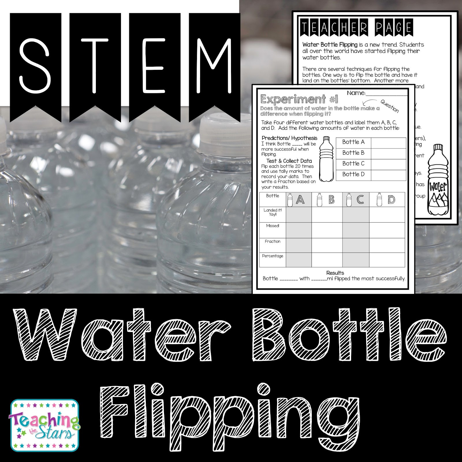 Water Bottles in the Classroom - Fluttering Through the Grades