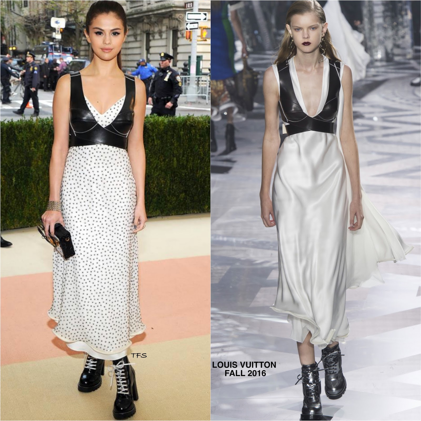 Selena Gomez dress an Louis vuitton - OpenDream