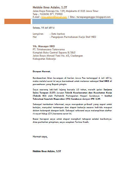 Surat Rasmi Permohonan Cuti Umrah - Terengganu w